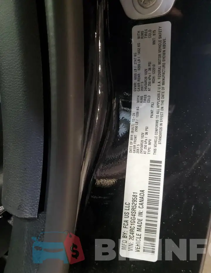 2C4RC1GG4SR529581 Photo# 13