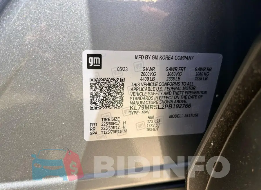 KL79MRSL2PB192766 Photo# 10