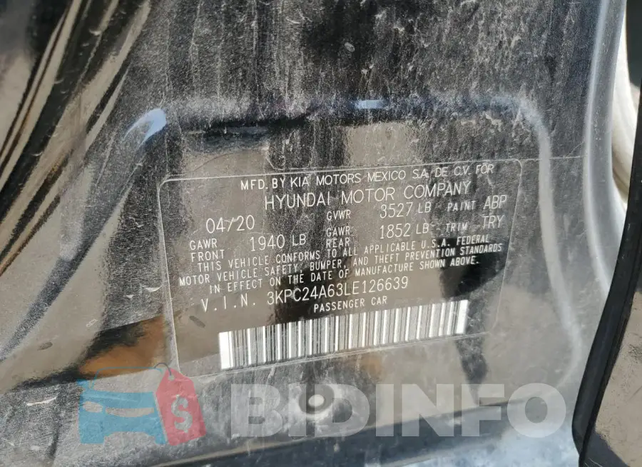 3KPC24A63LE126639 Photo# 12