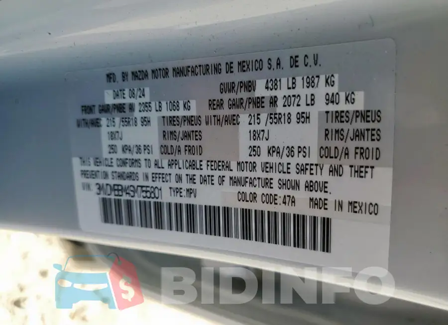 3MVDMBBM4SM755801 Photo# 13