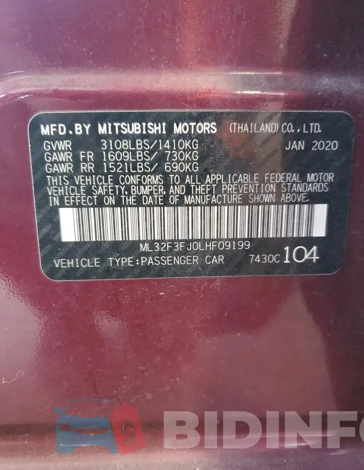 ML32F3FJ0LHF09199 Photo# 12