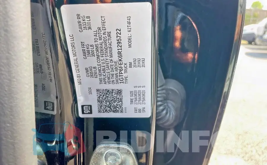1GTP6FEK6R1295722 Photo# 10