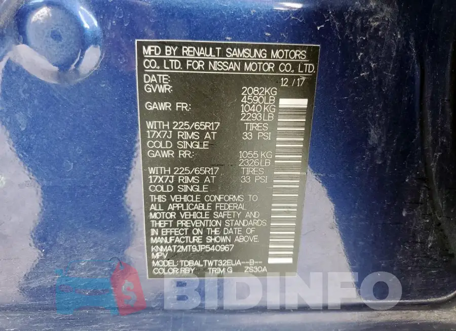 KNMAT2MT9JP540967 Photo# 13