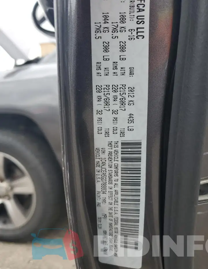 1C4NJCEA5GD789934 Photo# 13