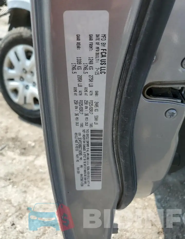 3C4PDCAB6GT102985 Photo# 13