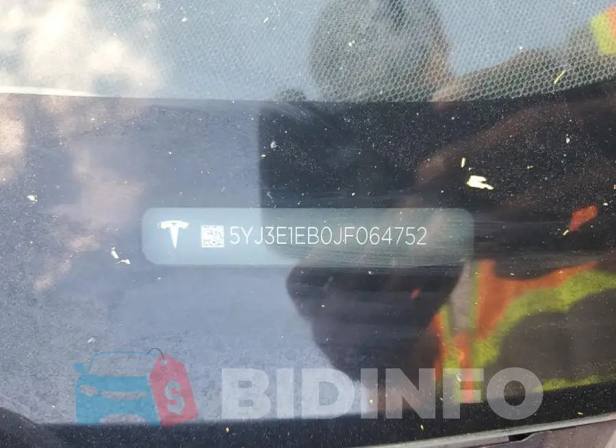 5YJ3E1EB0JF064752 Photo# 12