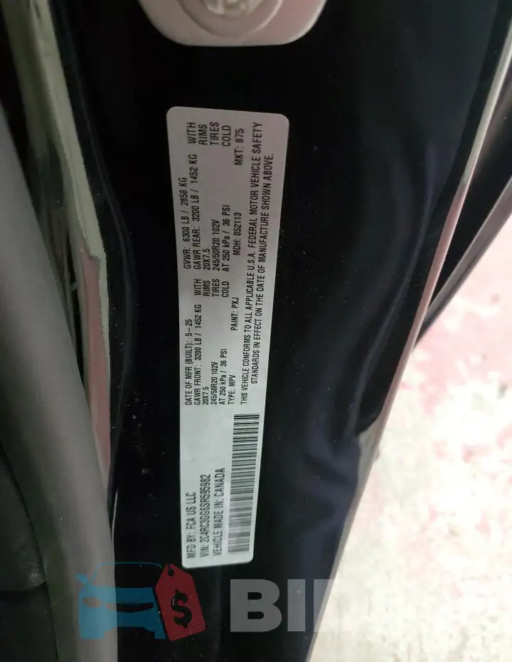2C4RC3GG6SR595982 Photo# 13