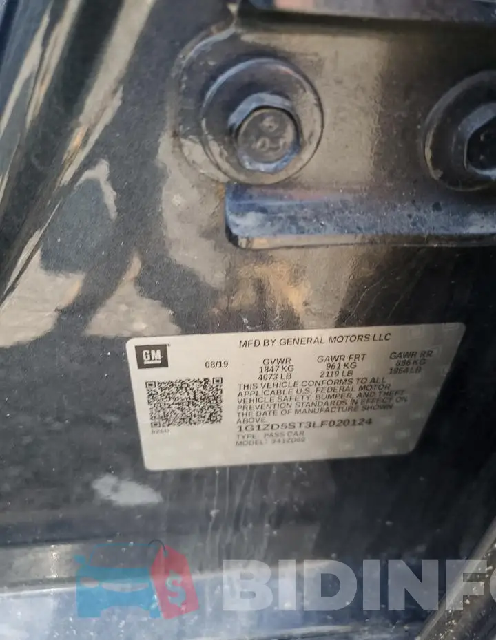 1G1ZD5ST3LF020124 Photo# 12