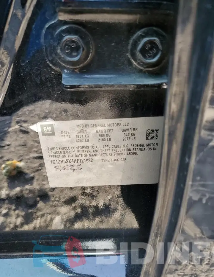 1G1ZH5SX4HF121932 Photo# 12