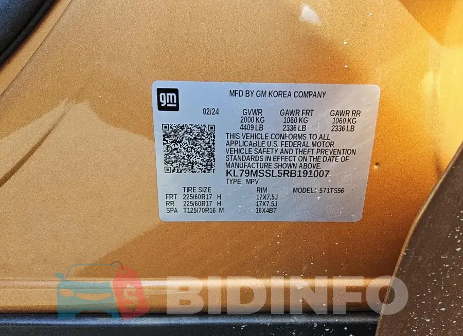 KL79MSSL5RB191007 Photo# 14