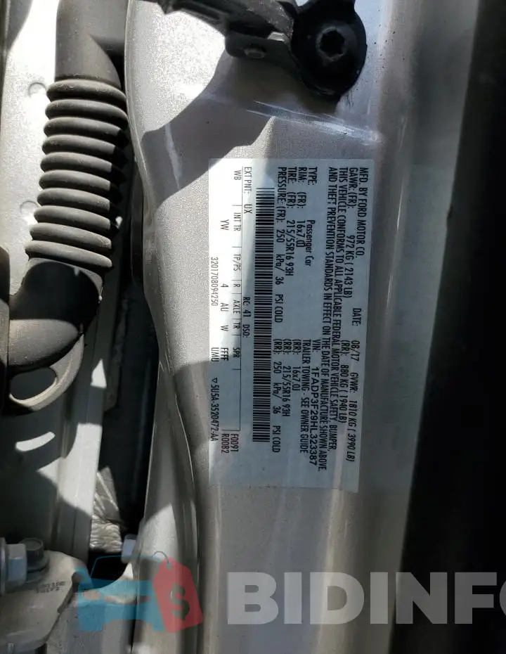 1FADP3F29HL323387 Photo# 12
