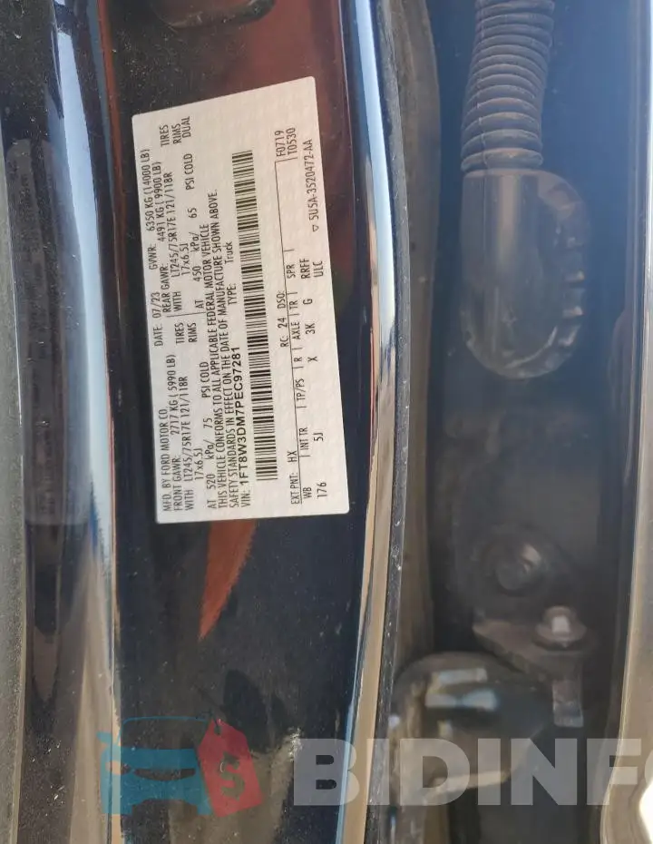 1FT8W3DM7PEC97281 Photo# 12