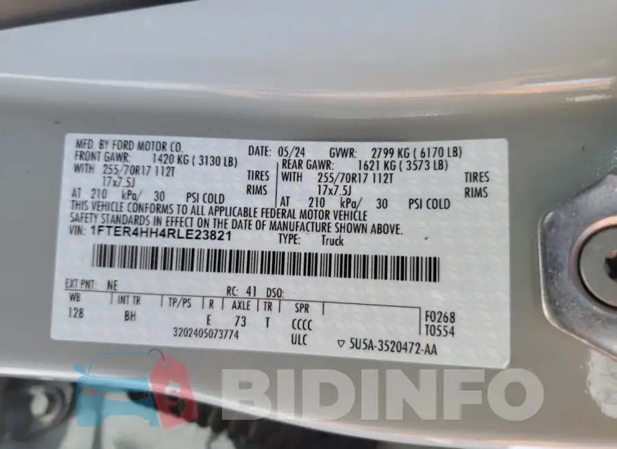 1FTER4HH4RLE23821 Photo# 12
