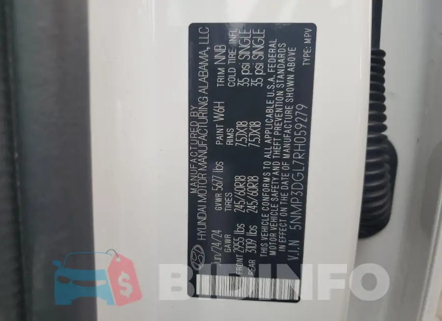 5NMP3DGL7RH059279 Photo# 13