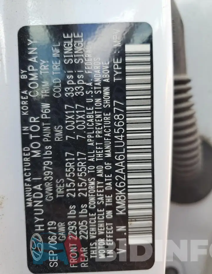 KM8K62AA6LU456877 Photo# 12