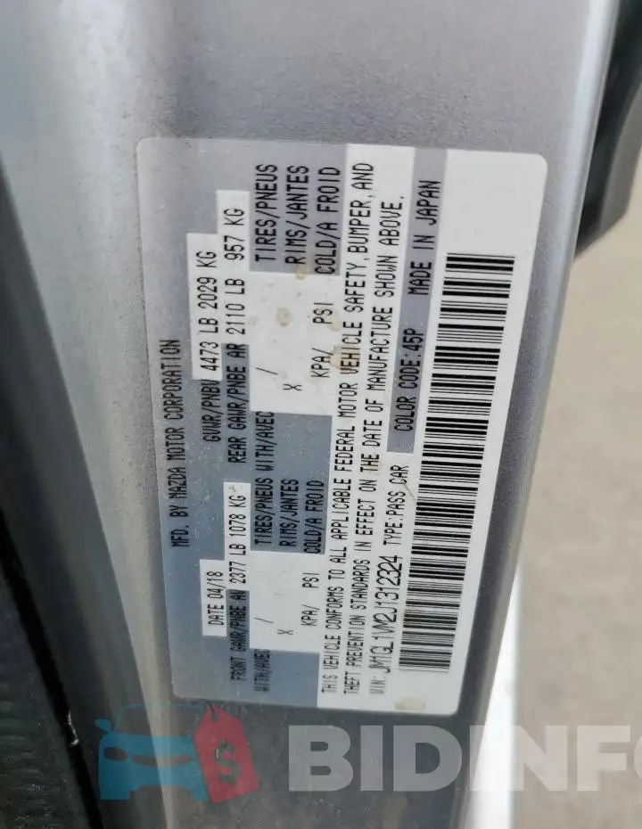 JM1GL1VM2J1312324 Photo# 13