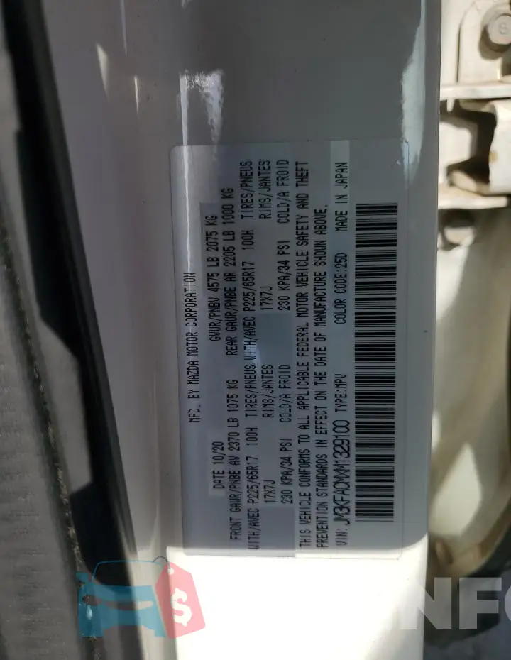 JM3KFACMXM1329100 Photo# 13