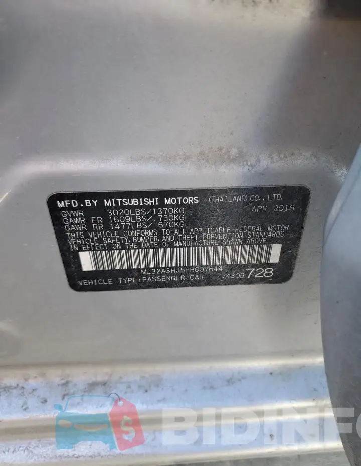 ML32A3HJ5HH007644 Photo# 13