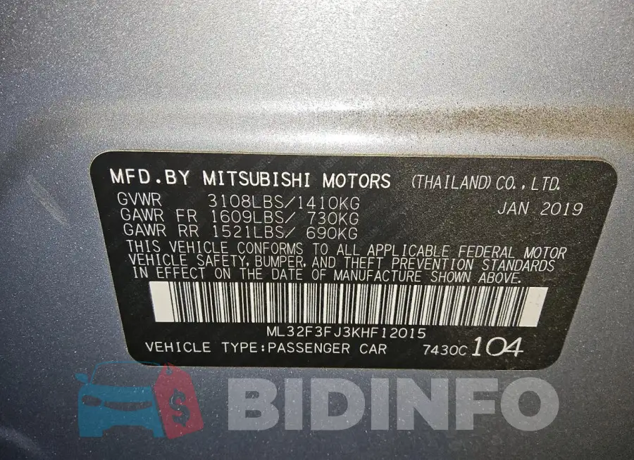 ML32F3FJ3KHF12015 Photo# 12