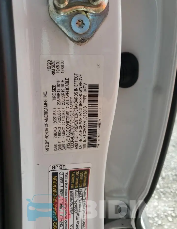 5J8TC2H3XML013018 Photo# 14