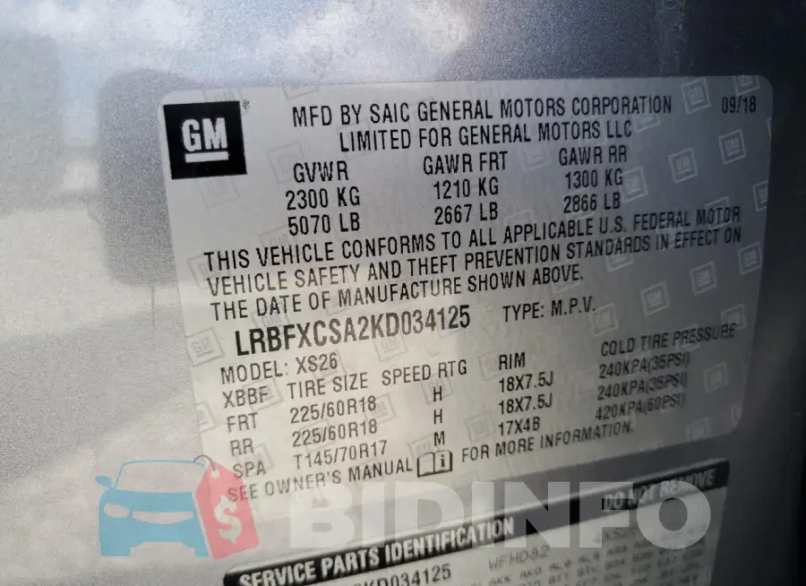 LRBFXCSA2KD034125 Photo# 12