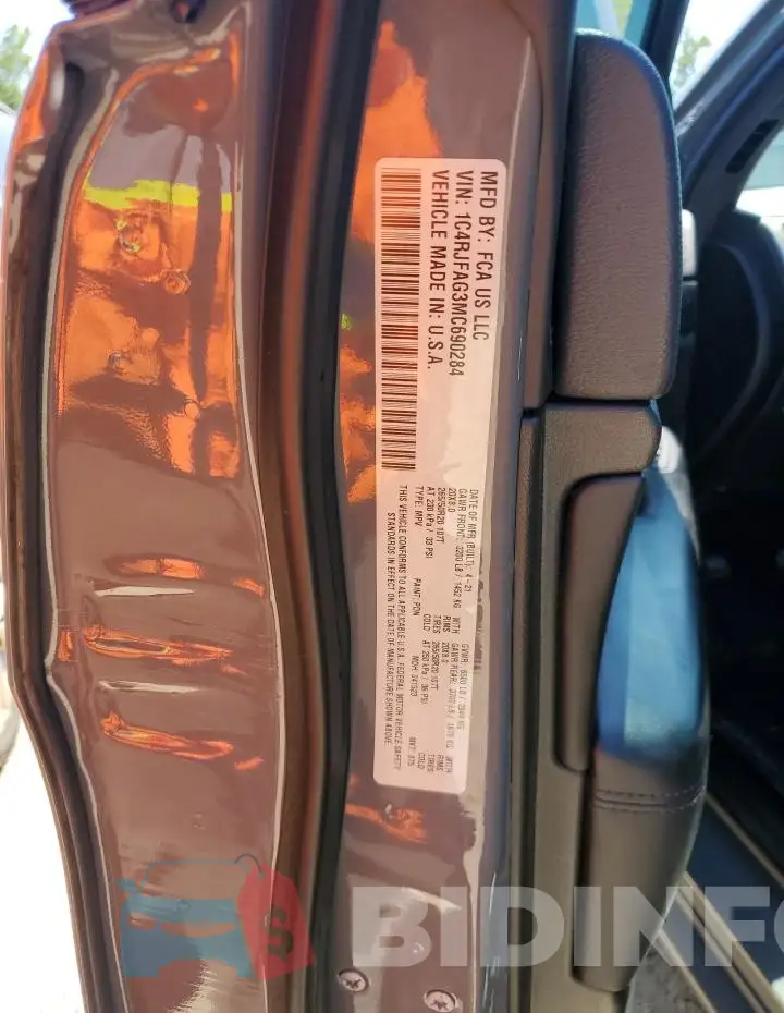 1C4RJFAG3MC690284 Photo# 13