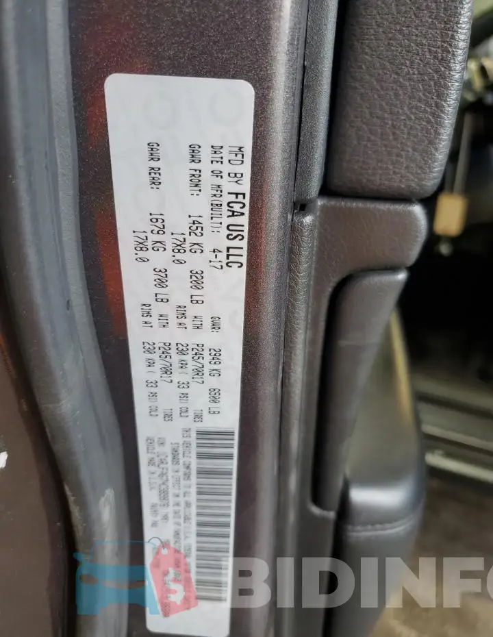 1C4RJFAG7HC889876 Photo# 13