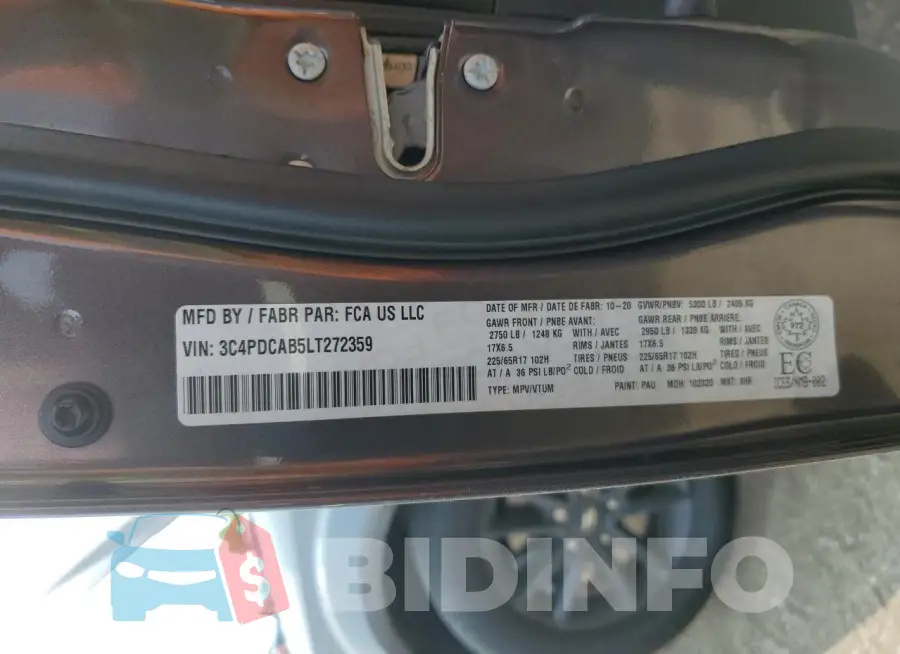 3C4PDCAB5LT272359 Photo# 13