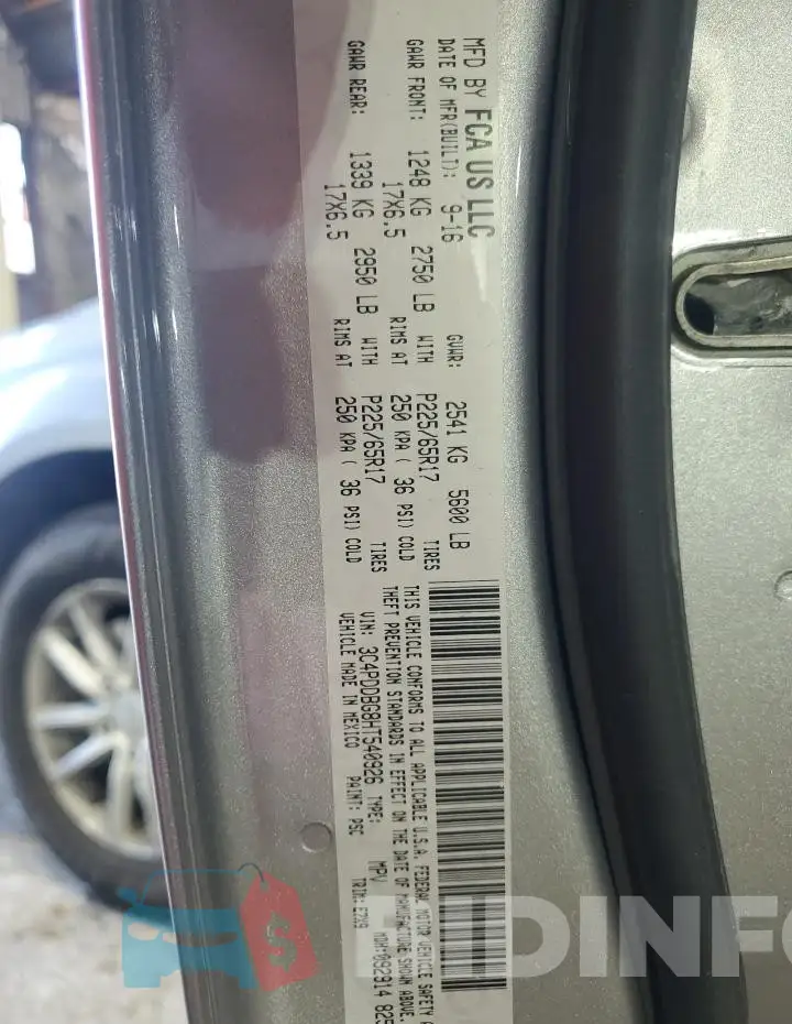 3C4PDDBG8HT540926 Photo# 13