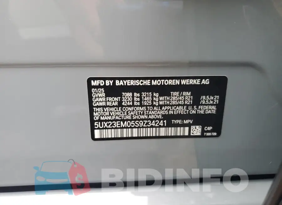 5UX23EM05S9Z34241 Photo# 14