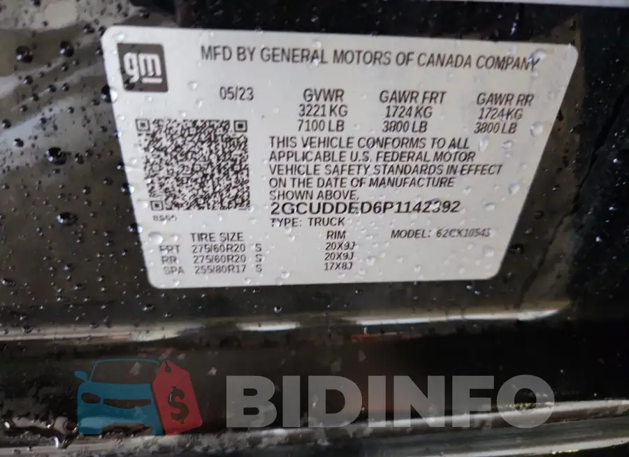 2GCUDDED6P1142392 Photo# 12