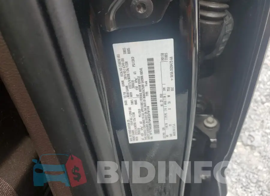 1FT7W2BT6KED79110 Photo# 12