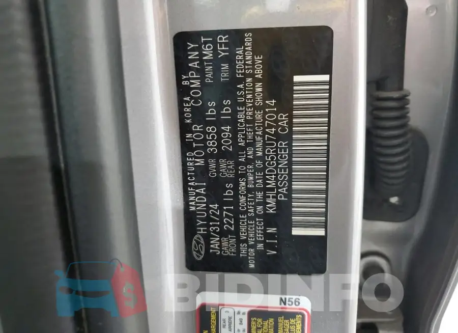KMHLM4DG5RU747014 Photo# 13