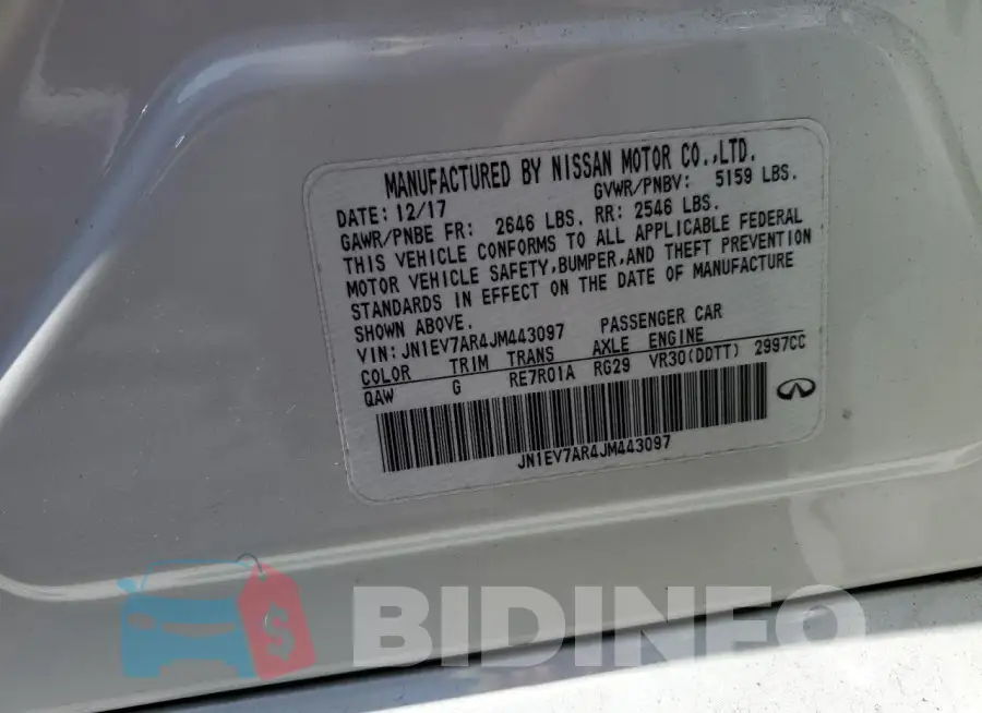 JN1EV7AR4JM443097 Photo# 12