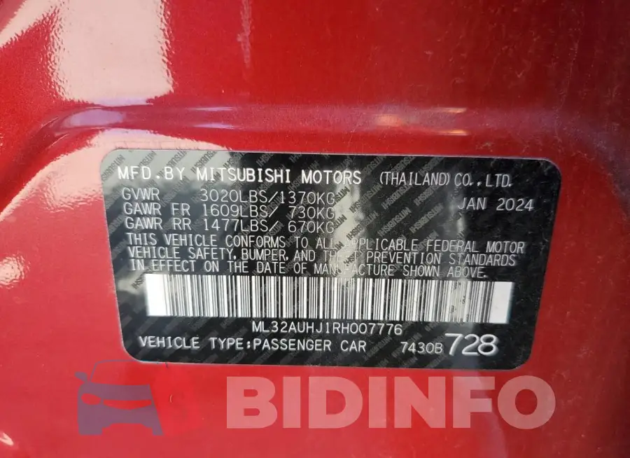 ML32AUHJ1RH007776 Photo# 13