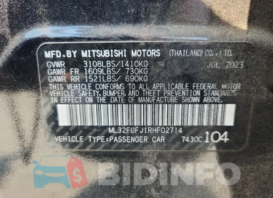 ML32FUFJ1RHF02714 Photo# 12