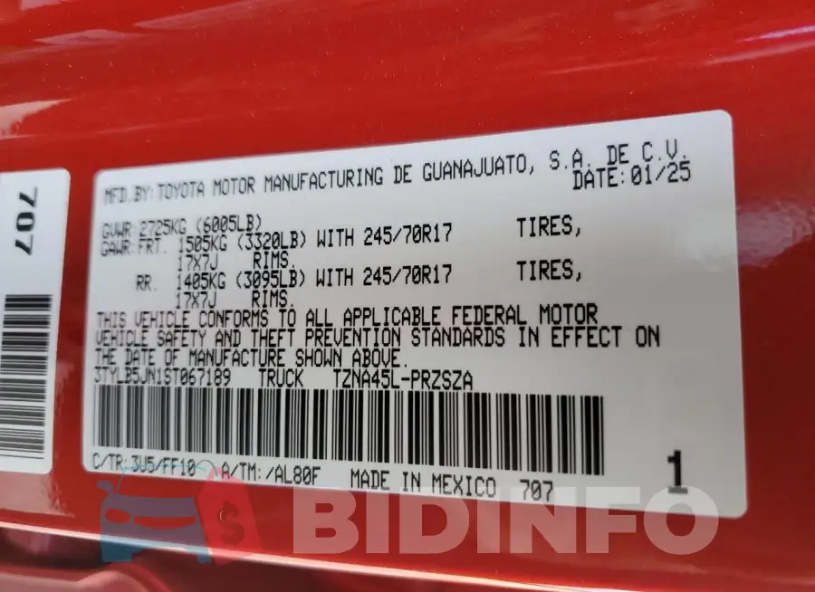 3TYLB5JN1ST067189 Photo# 12