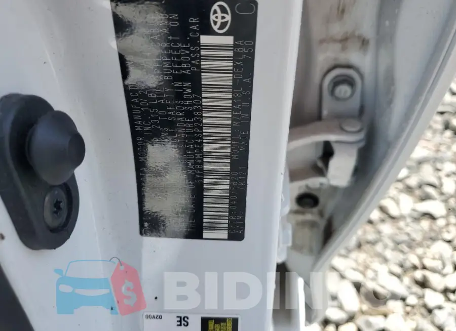 5YFB4MDE4SP238307 Photo# 12