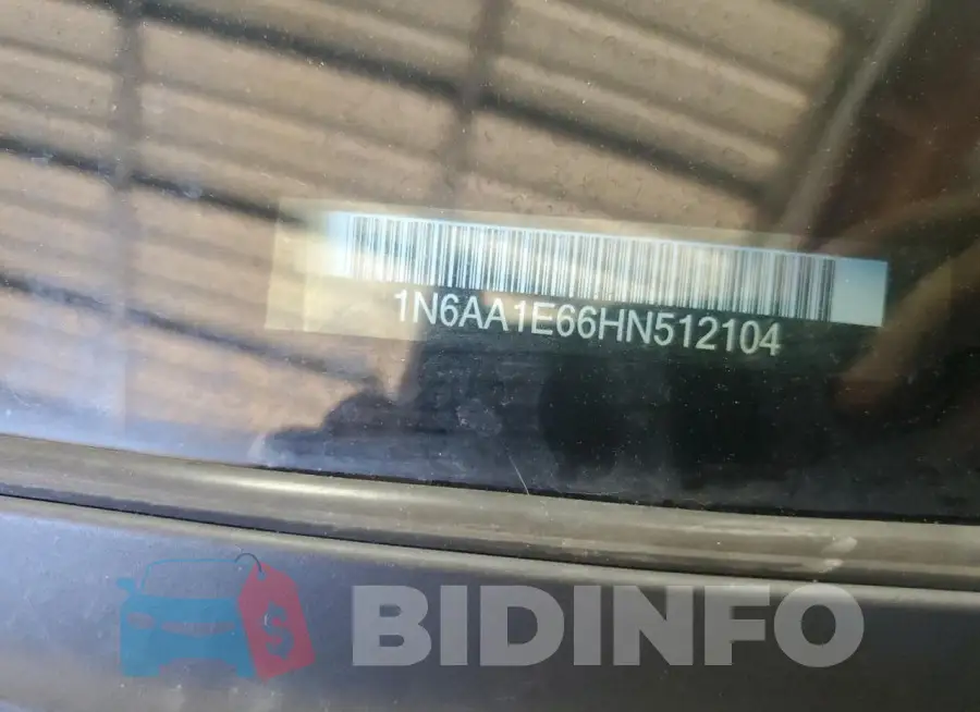 1N6AA1E66HN512104 Photo# 12