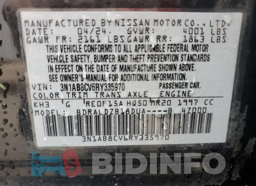 3N1AB8CV6RY335970 Photo# 12