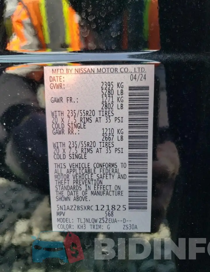 5N1AZ2BSXRC121825 Photo# 13