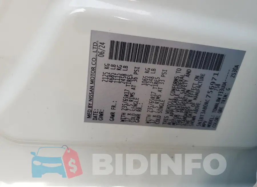 5N1BT3AB0RC756971 Photo# 12