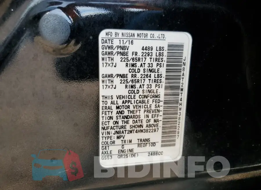 JN8AT2MT4HW382297 Photo# 13