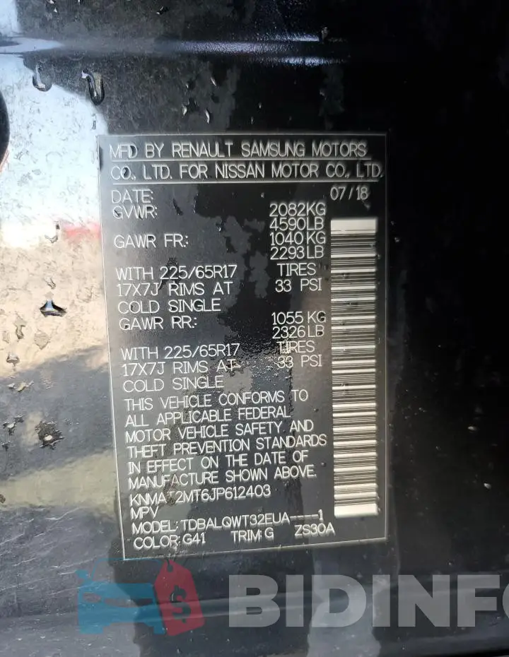 KNMAT2MT6JP612403 Photo# 13