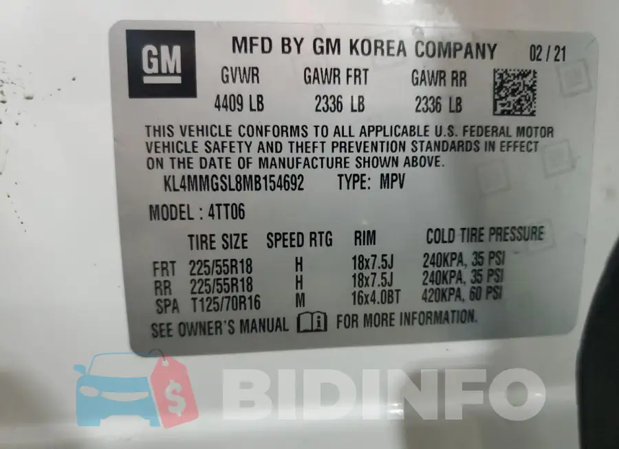 KL4MMGSL8MB154692 Photo# 13