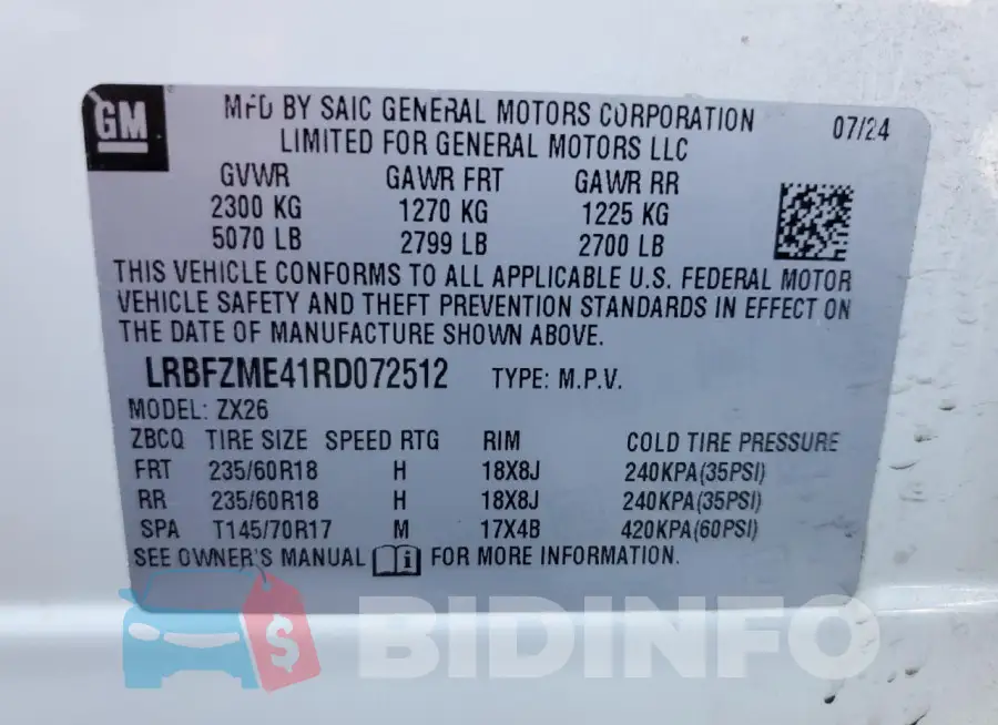 LRBFZME41RD072512 Photo# 13