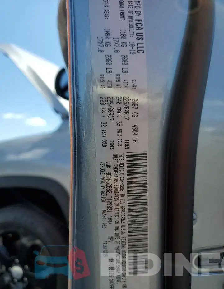3C4NJDBB2LT129891 Photo# 12