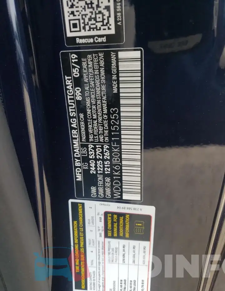 WDD1K6JB0KF115253 Photo# 10
