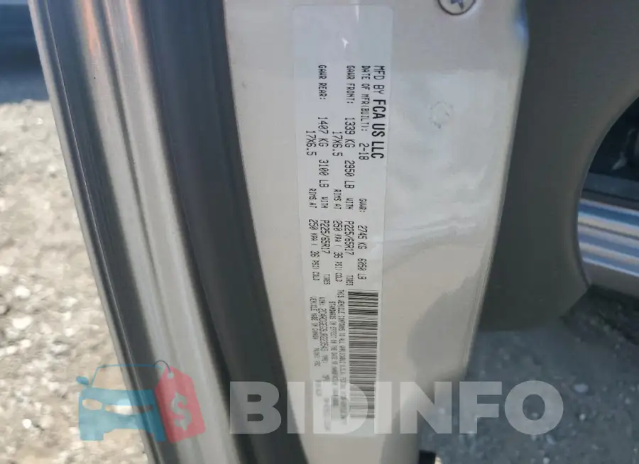 2C4RDGEG9JR223543 Photo# 14