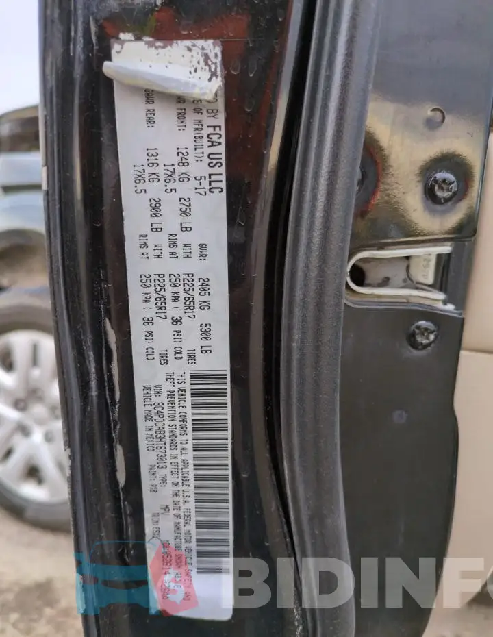 3C4PDCAB3HT673013 Photo# 14